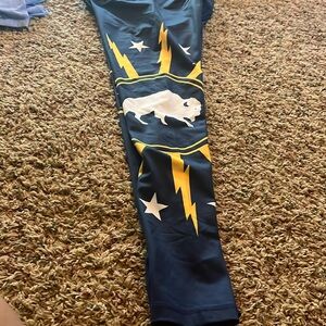 Buffalo sabres leggings size small. Never worn